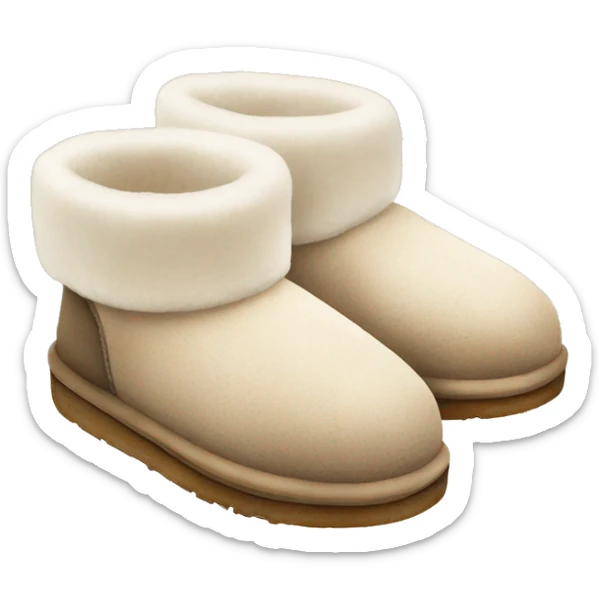 ugg slippers sticker