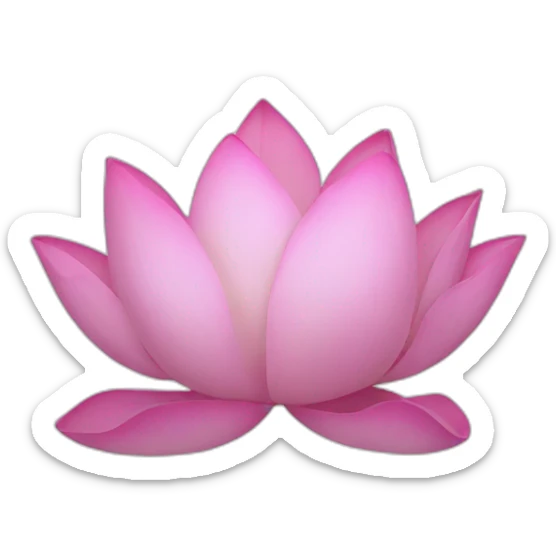 Lotus sticker