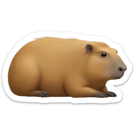 Capybara  sticker
