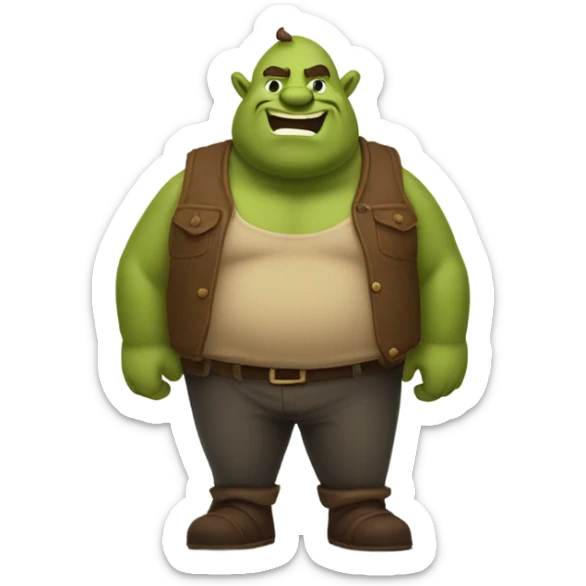 Shrek sticker