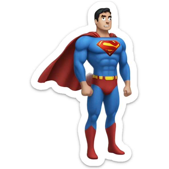 Superman sticker
