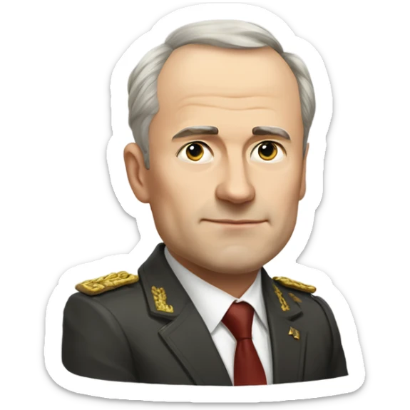 Anton Siluanov Minister of Finance of Russia sticker