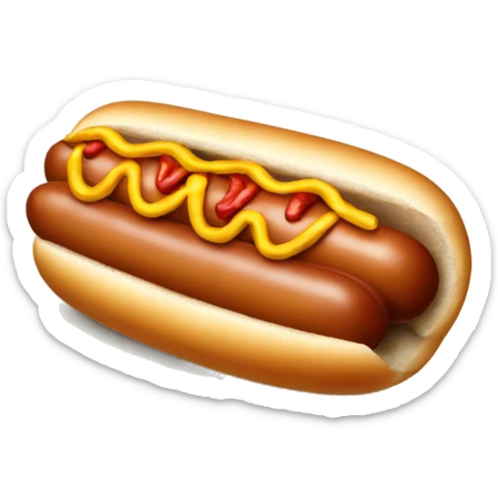 Hot Dog sticker