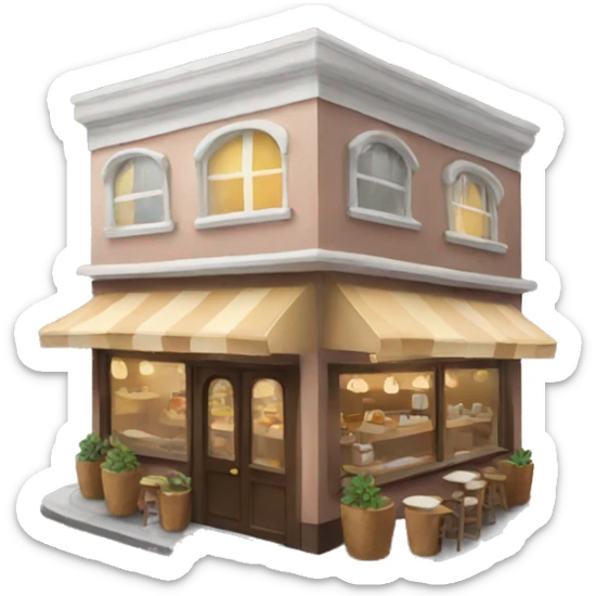 cafe sticker