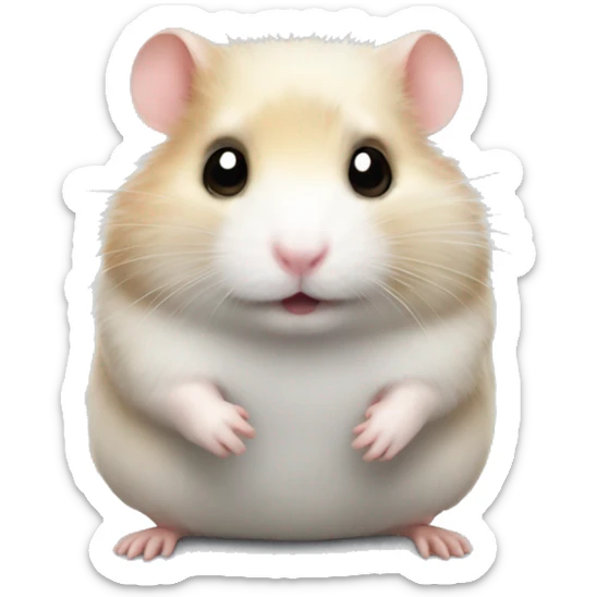 hamster sticker
