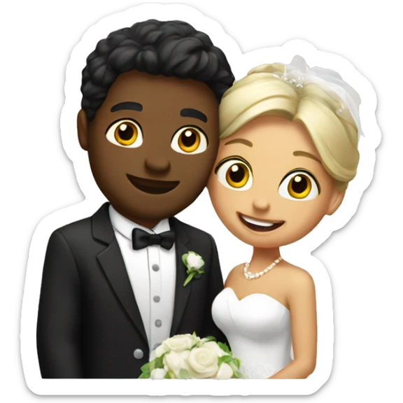 Wedding sticker