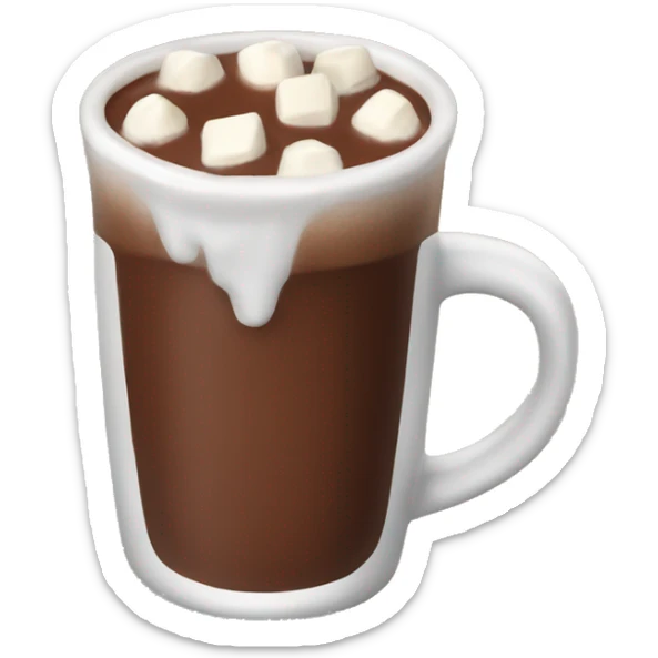 Hot chocolate  sticker