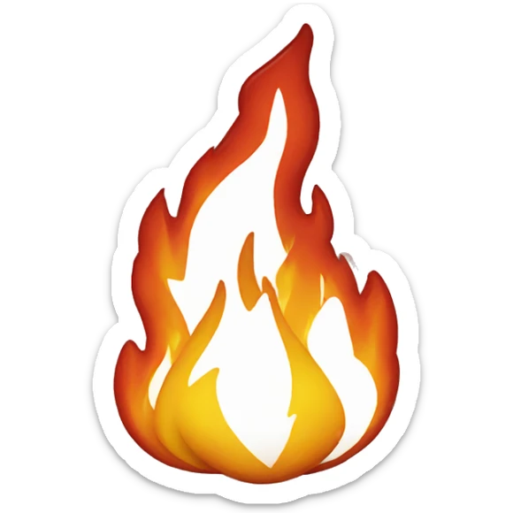 FIRE sticker