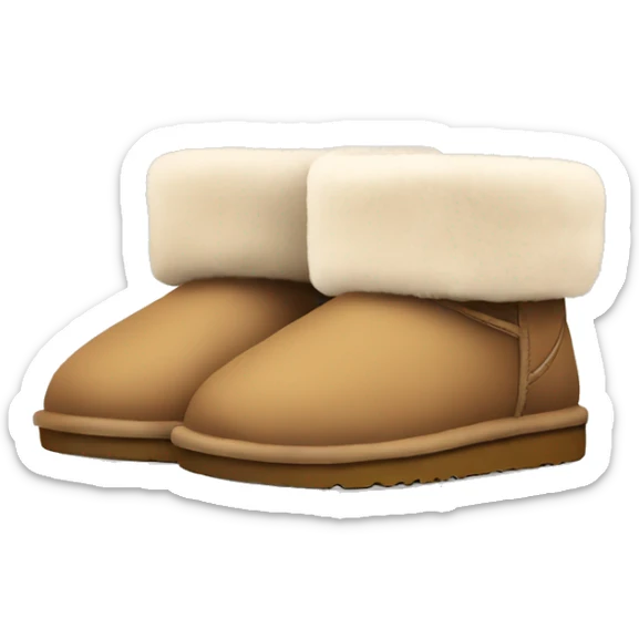 UGG slippers  sticker