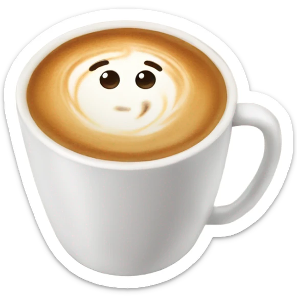 Latte  sticker