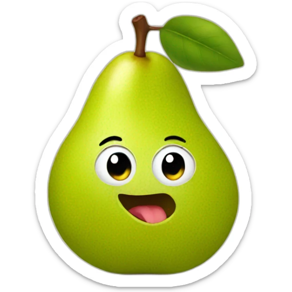 pear sticker