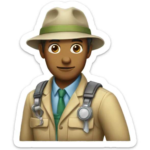 Paleontologist sticker