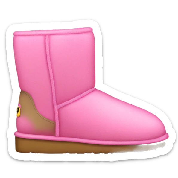Pink Uggs sticker