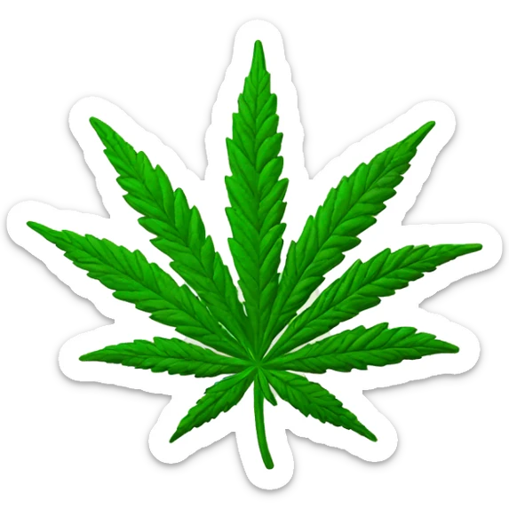 marijuana sticker