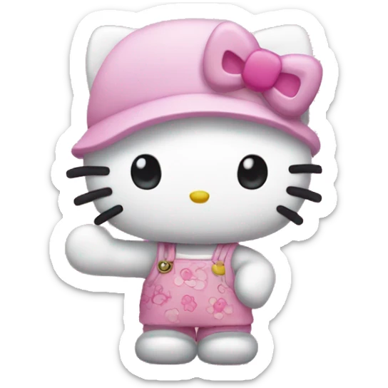 hello kitty sticker