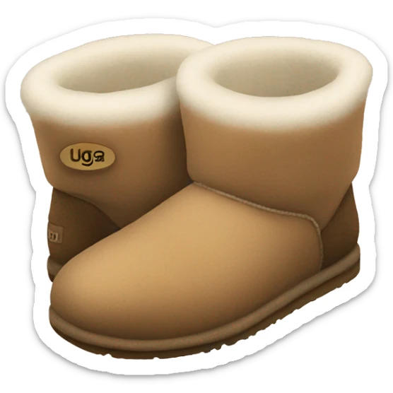 UGG slippers  sticker