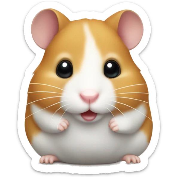 Hamster sticker