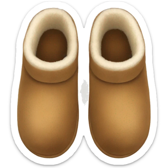 Ugg slippers sticker