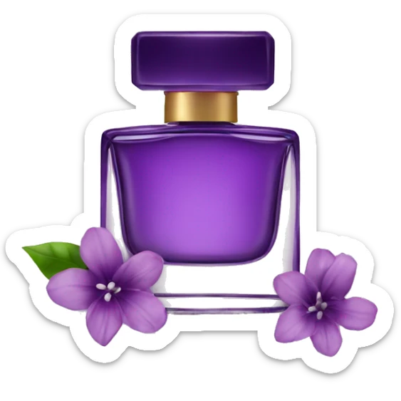 Purple parfum  sticker