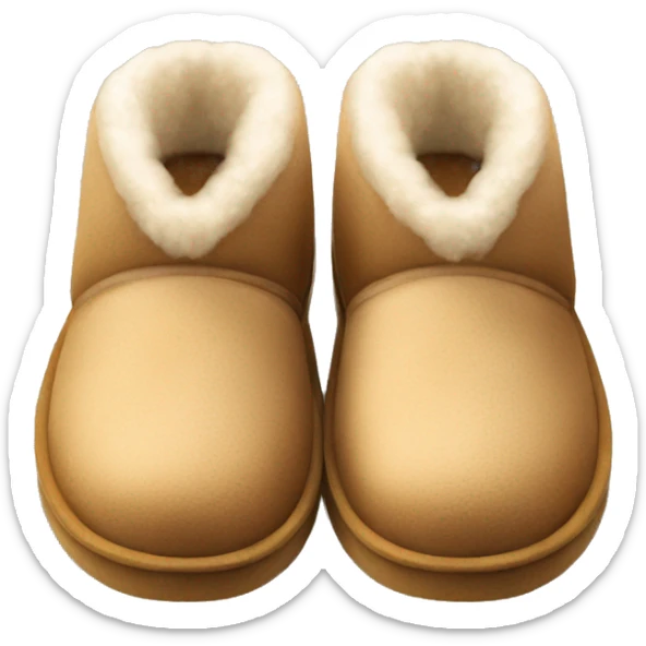 UGG slippers  sticker