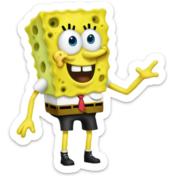 Spongebob sticker