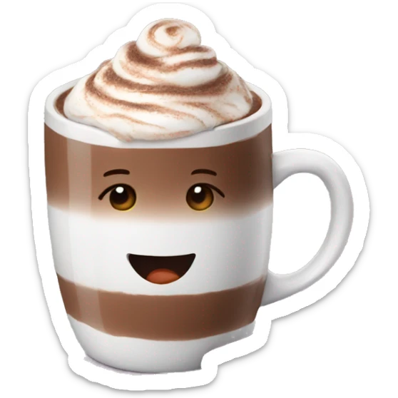 Hot chocolate  sticker