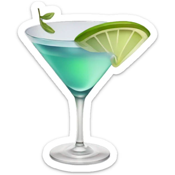 Martini sticker