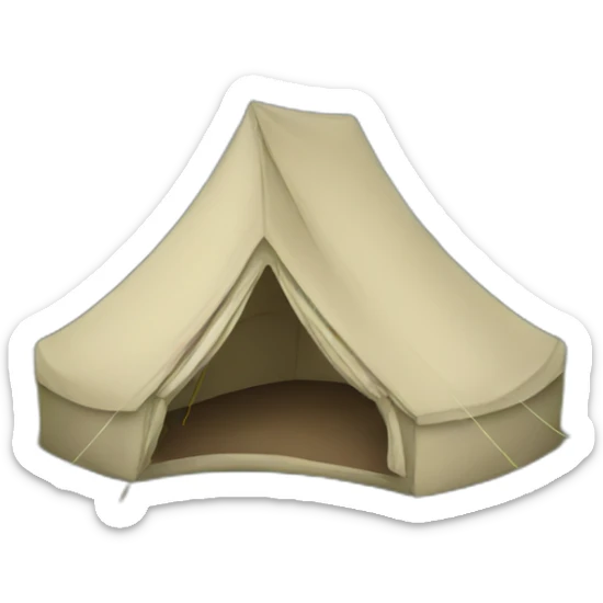 Tent sticker