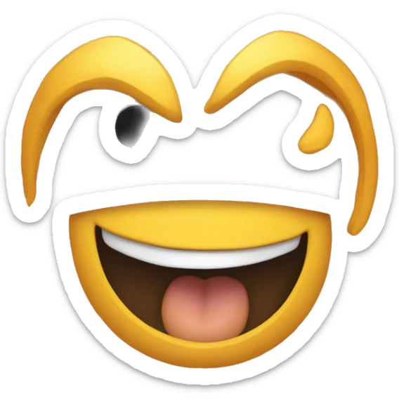 Crea un nuevo emoji mezclando el emoji de la cara del mono con el sol sticker