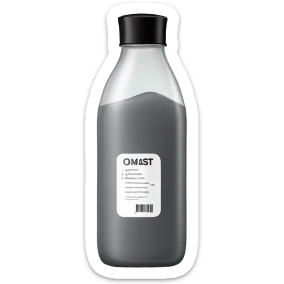 body wash in tall grey hourglass bottle that’s skinny in the middle only with black flip lid with body wash label on it  sticker