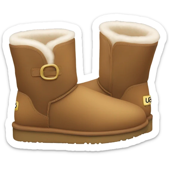 Ugg boots sticker