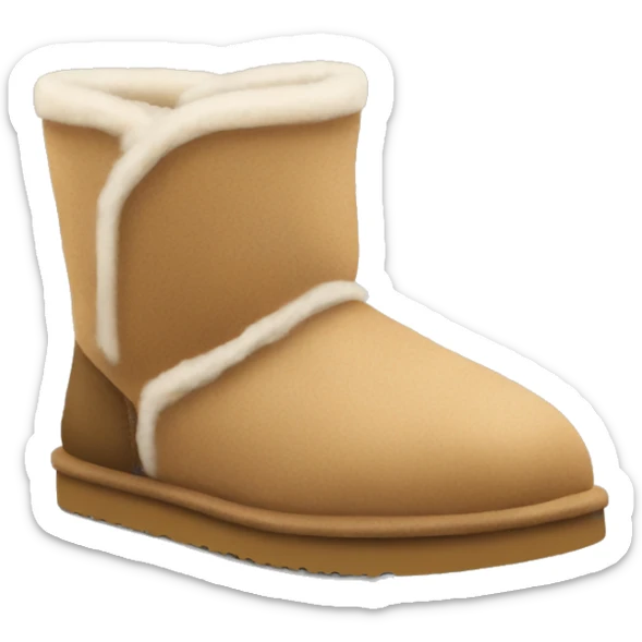 ugg slippers sticker