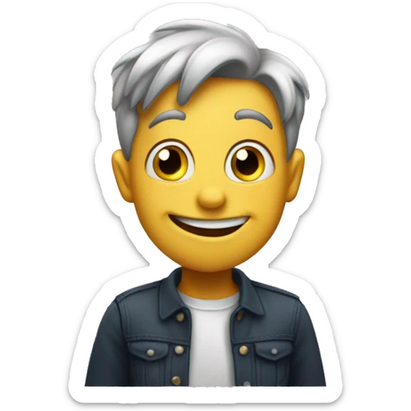 gassy but also excited to go to the birthday party sticker