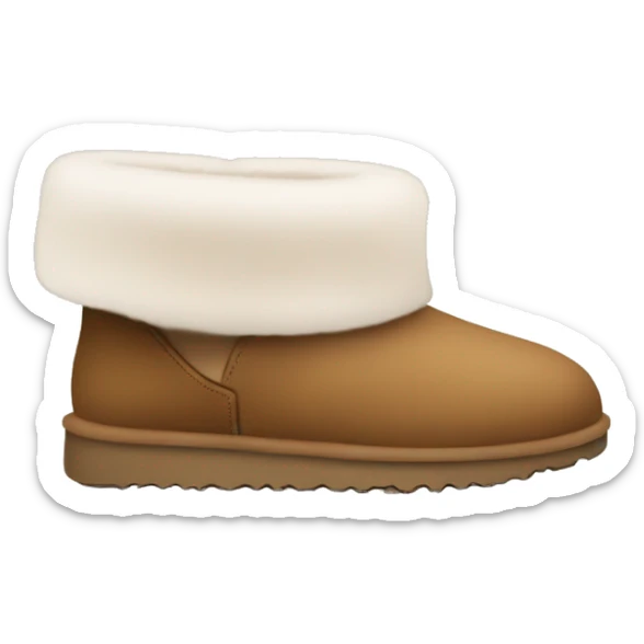 UGG slippers  sticker