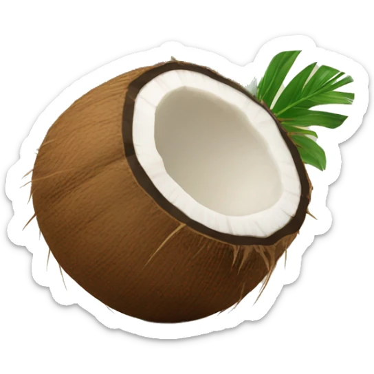 Coconut  sticker