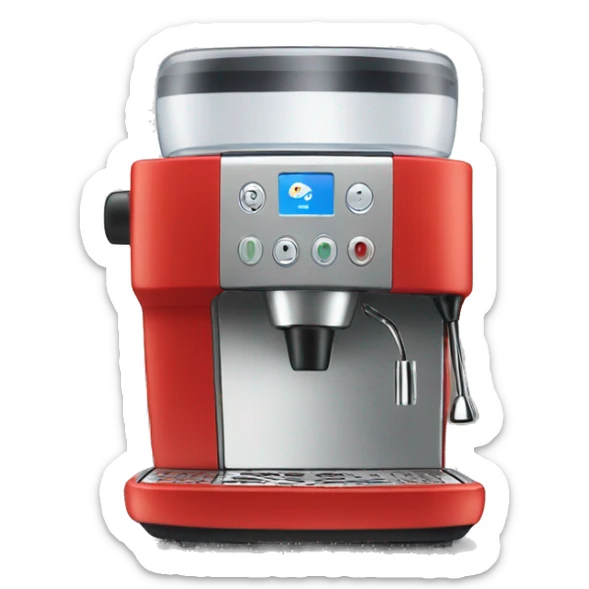 Coffee machine  sticker