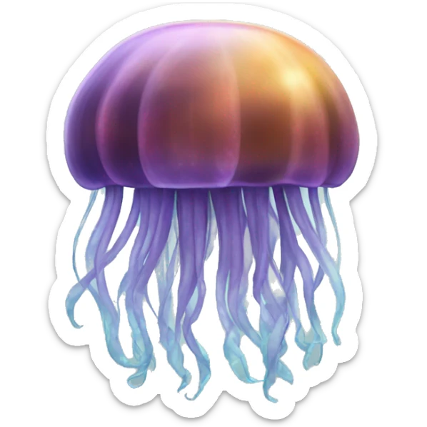 Jellyfish sticker