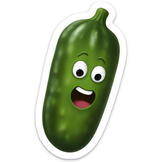 Pickle sticker