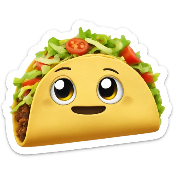 Taco  sticker