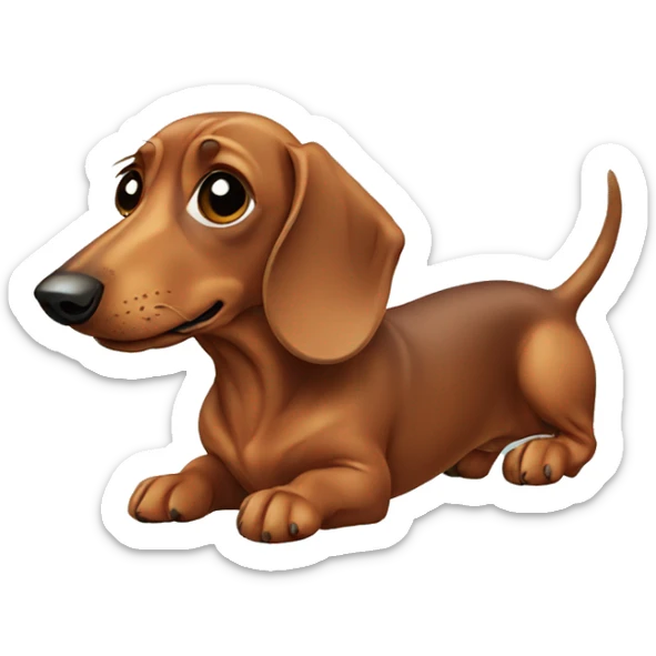 Dachshund sticker