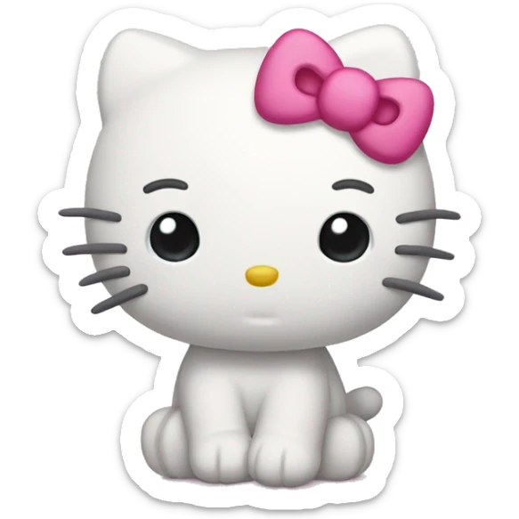 hello kitty  sticker