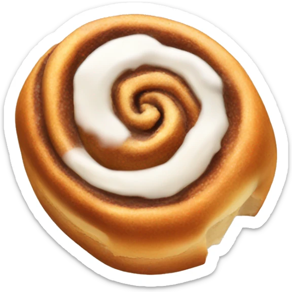 Cinnamon roll sticker