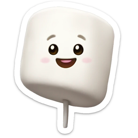 Marshmallow  sticker