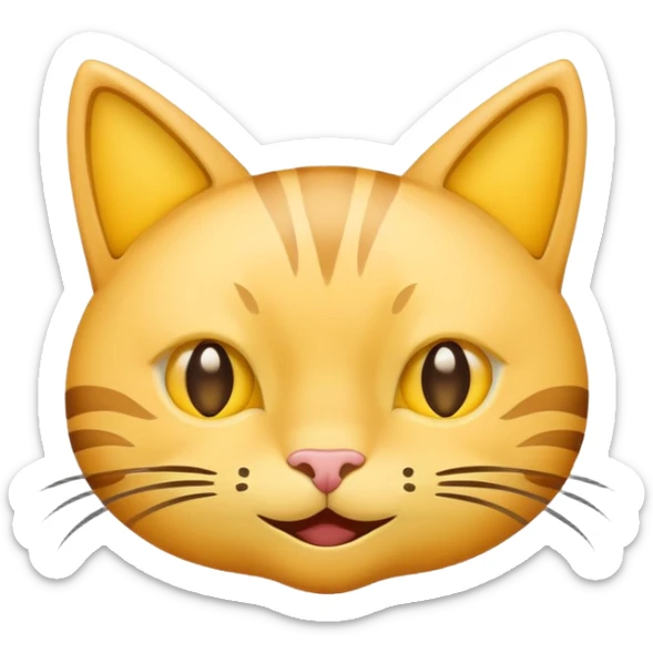 in questa emoji 😸 aggiungi due stelle come questa ⭐️ al posto degli occhi  sticker