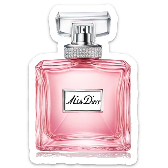 Miss dior perfume sticker