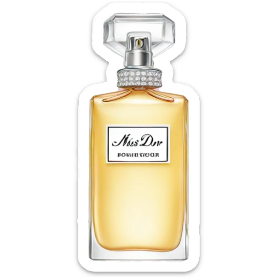 Miss Dior pefume  sticker
