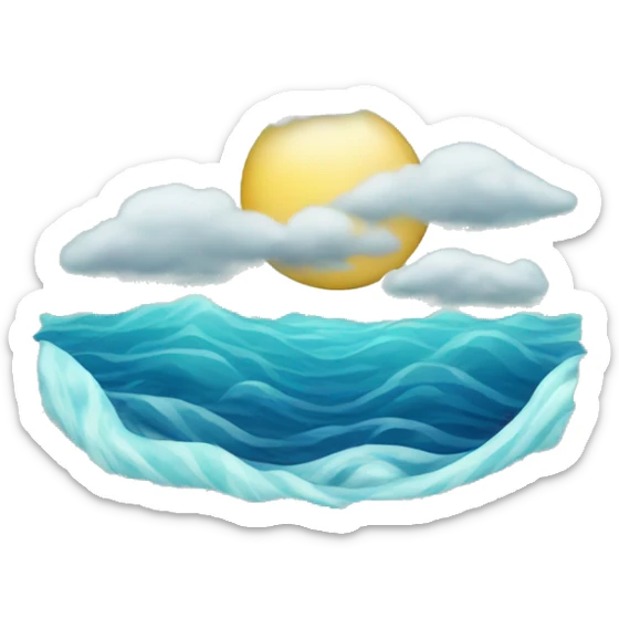 Ocean sticker