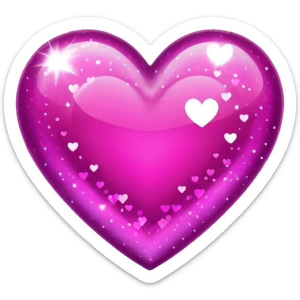 Love sparkling  sticker