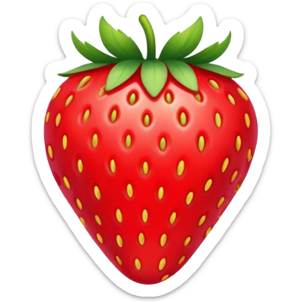 strawberry  sticker