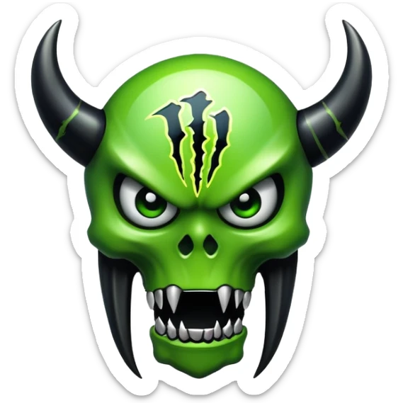 Monster energy logo sticker